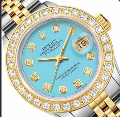 VS Natural Combo Deal - Charm / 36mm / 28MM natural diamond bezel watch
