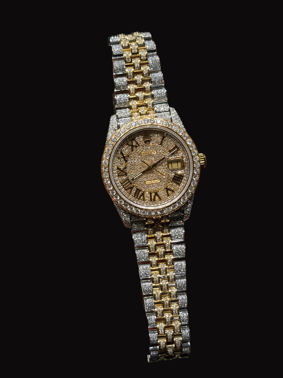 Rolex DateJust 36MM AM Band, Natural Diamonds