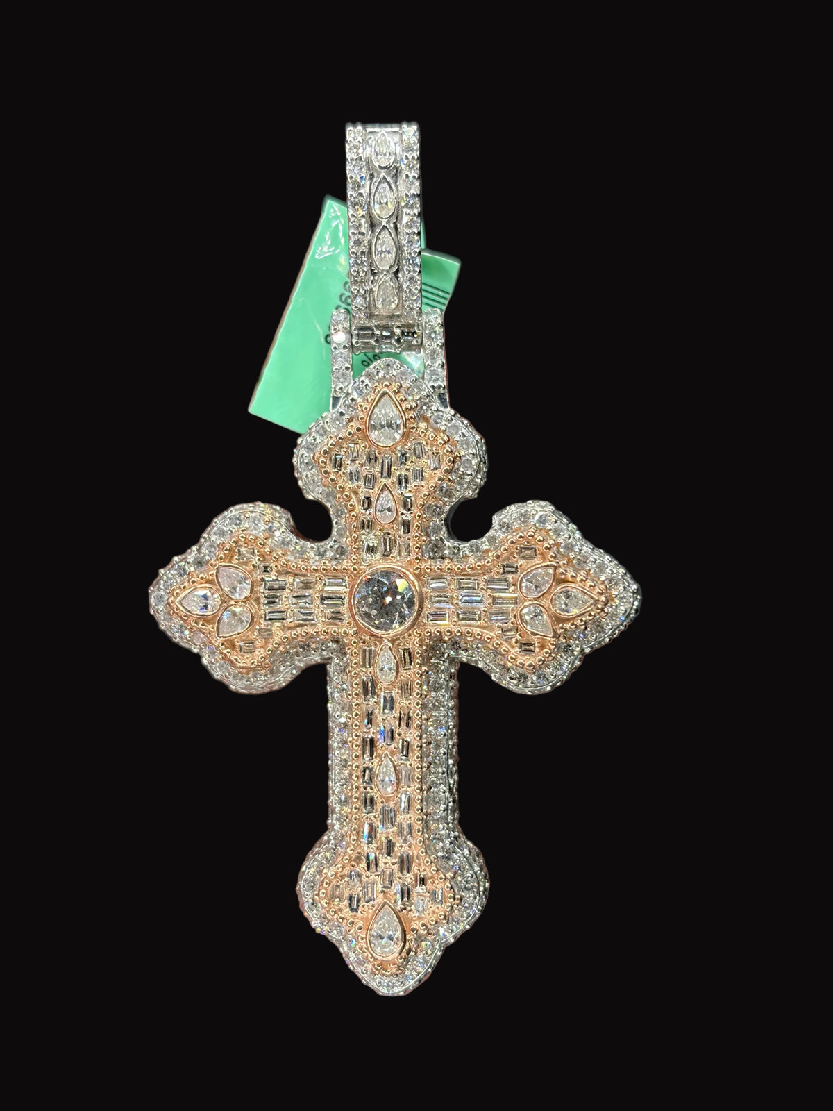 2.75" Lab Diamond Cross