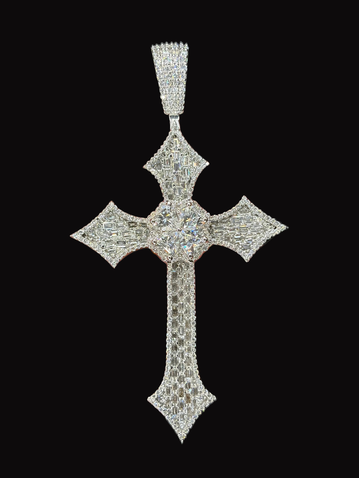2.75" Lab Diamond Cross