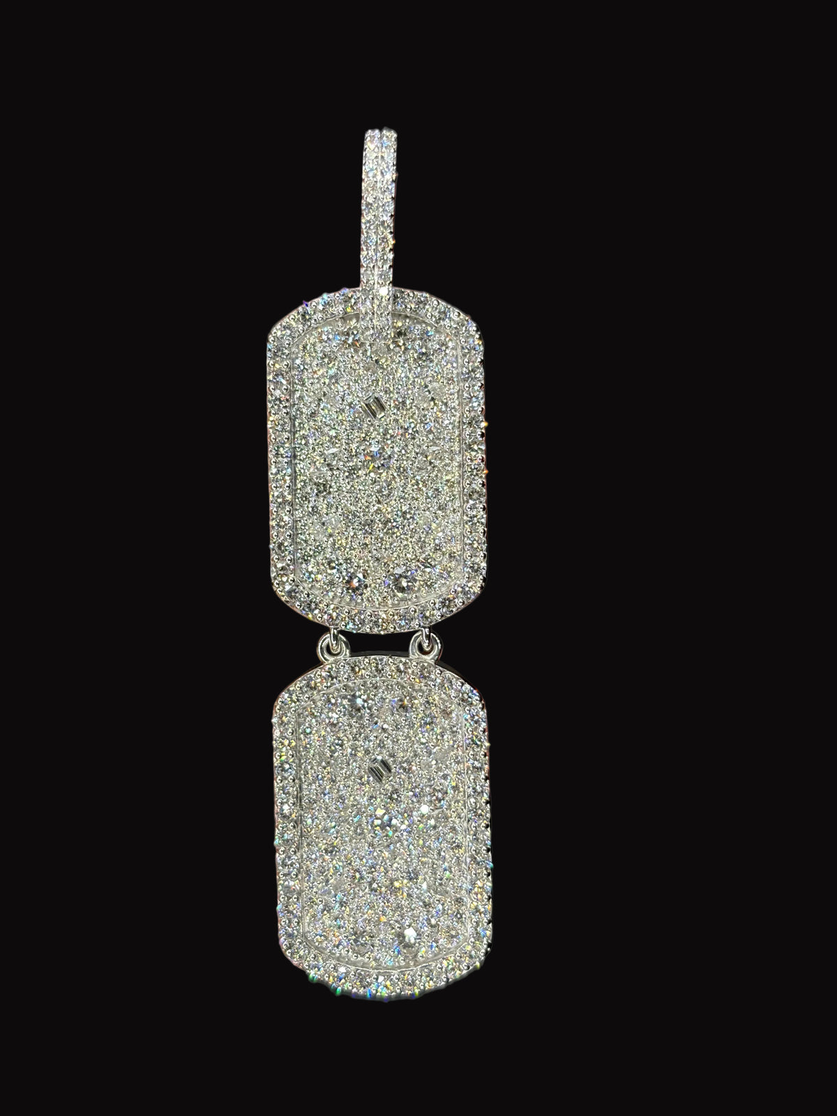 2.75" Lab Diamond Dog Tag