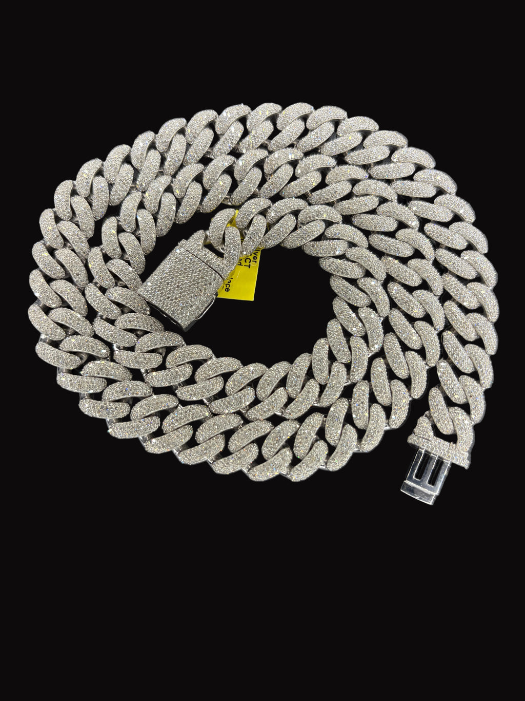 12MM Natural Diamond Cuban Link