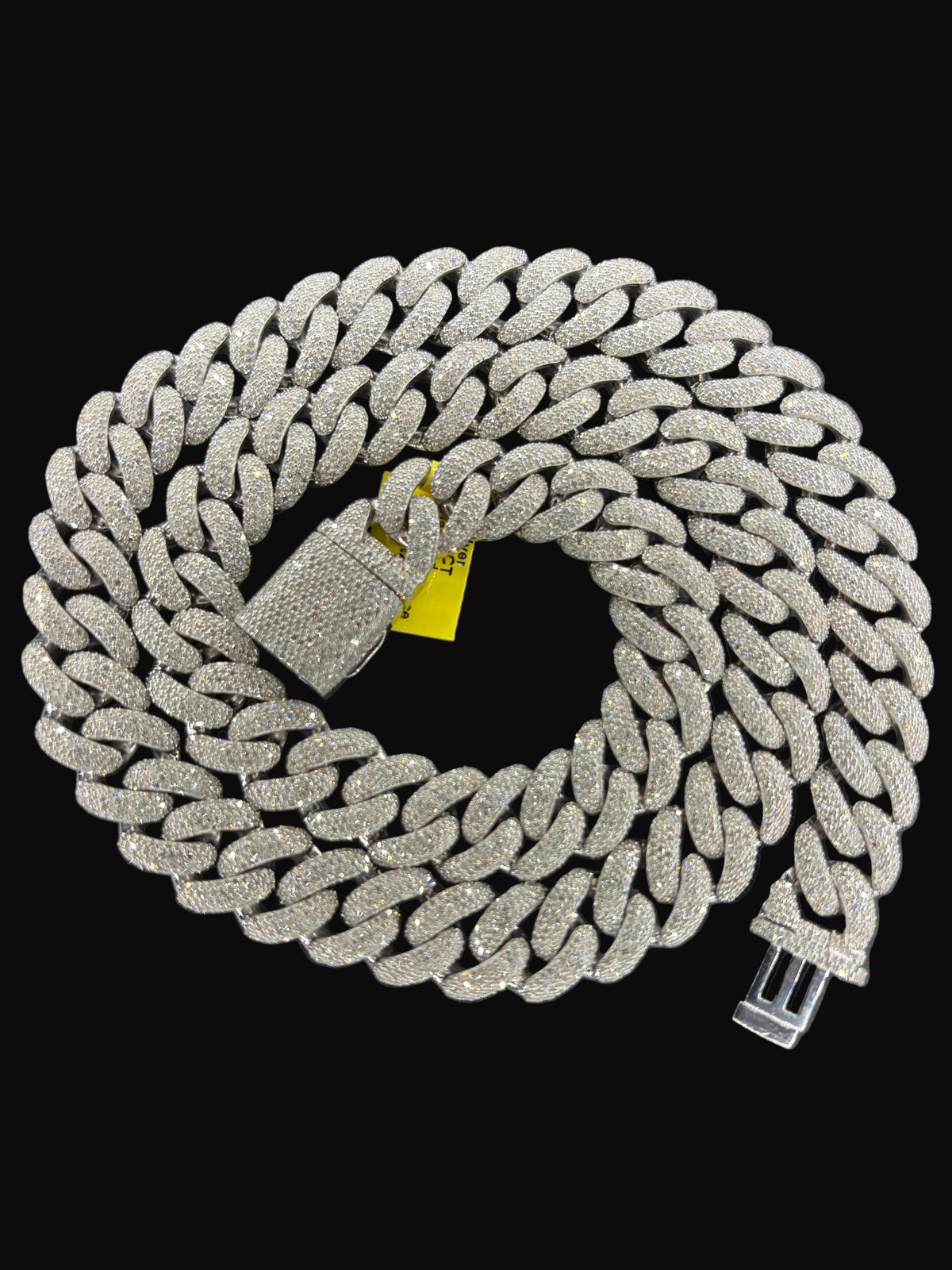 12MM Natural Diamond Cuban Link