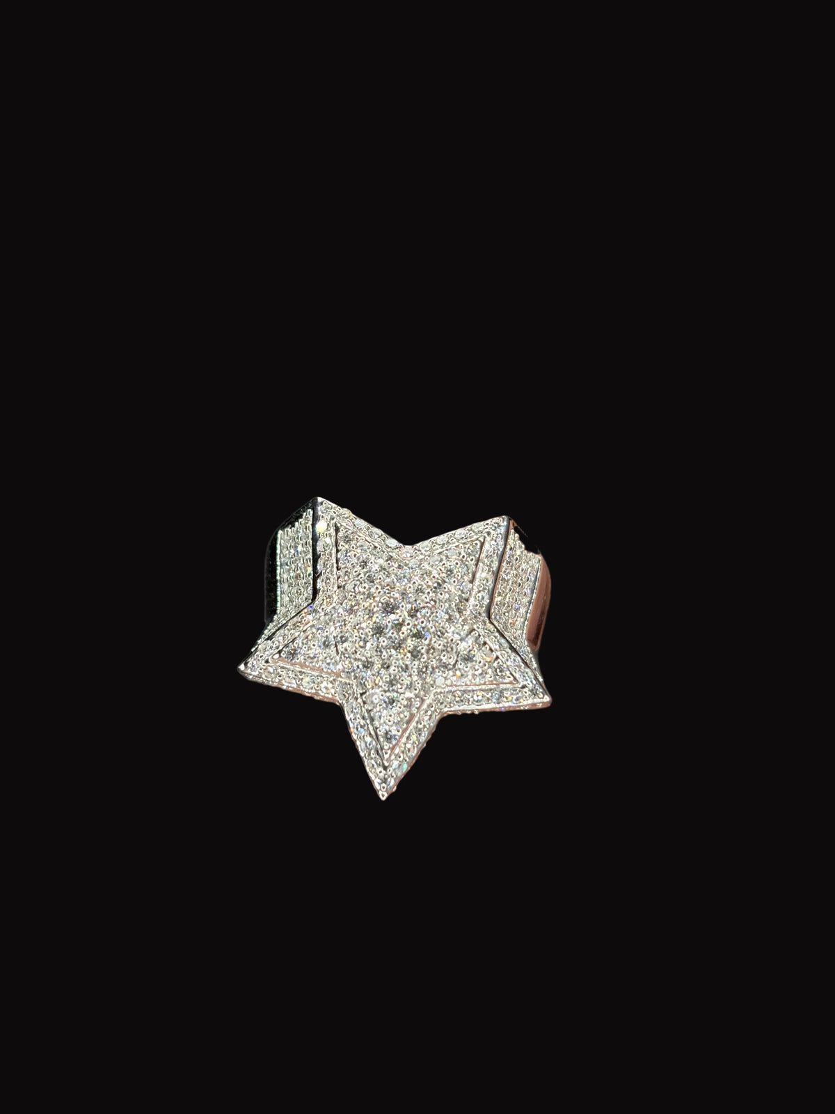Lab Diamond Star Ring