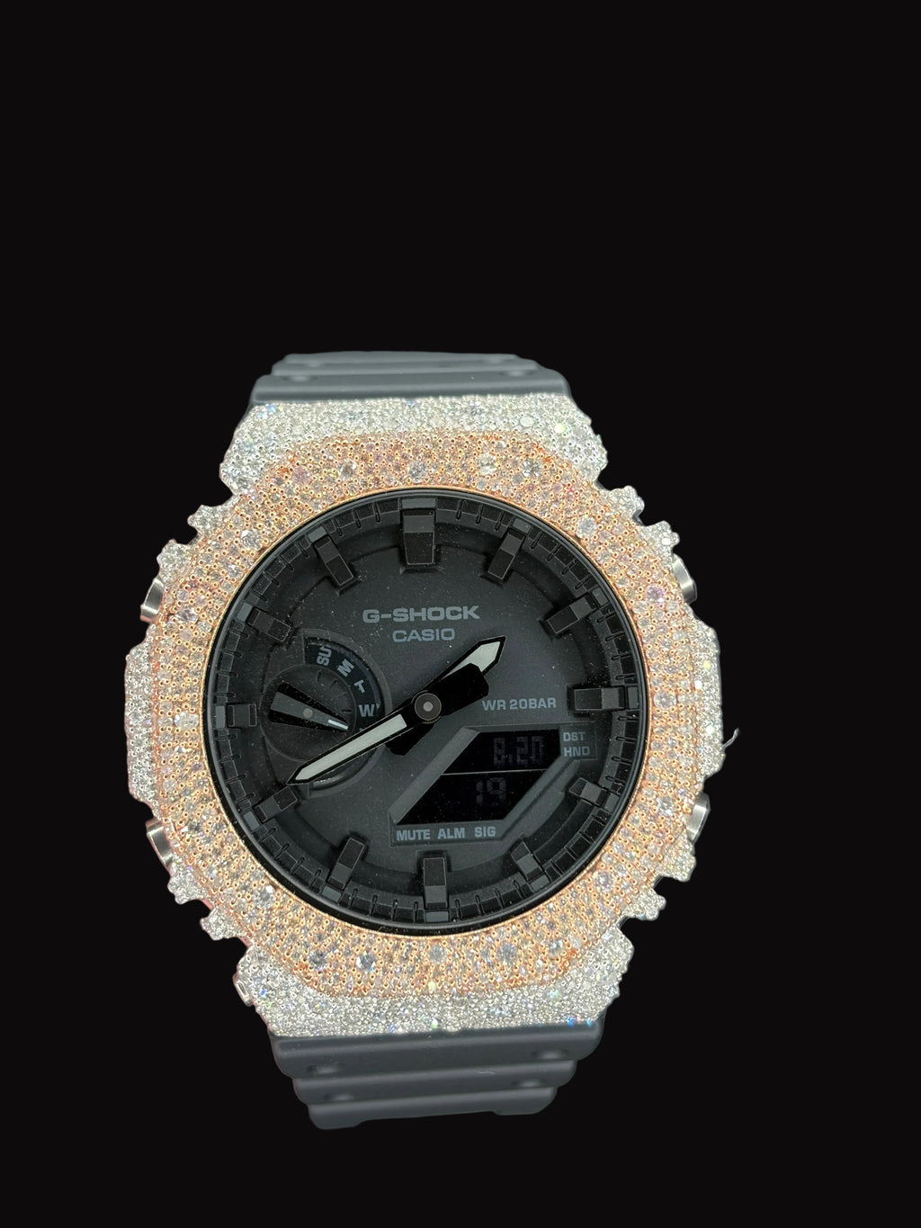 8CT Mosaic Set Natural Diamond G-Shock
