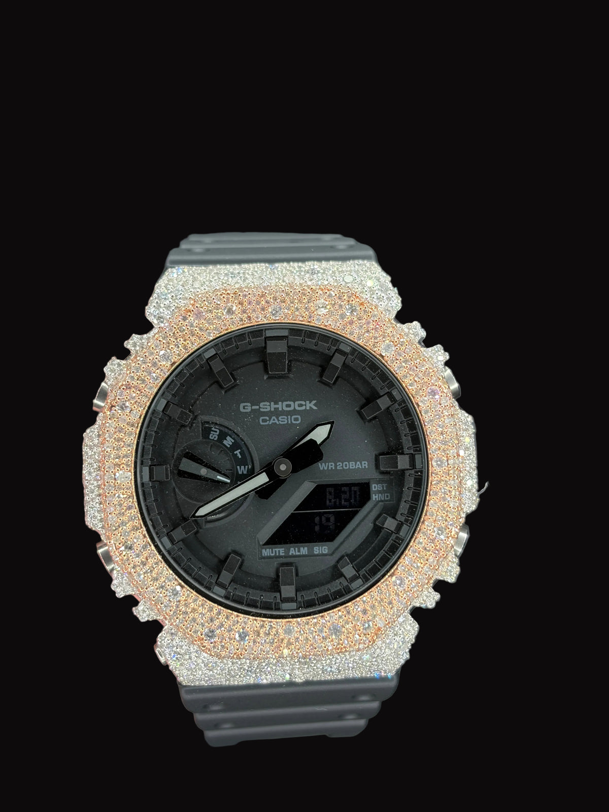 8CT Mosaic Set Natural Diamond G-Shock