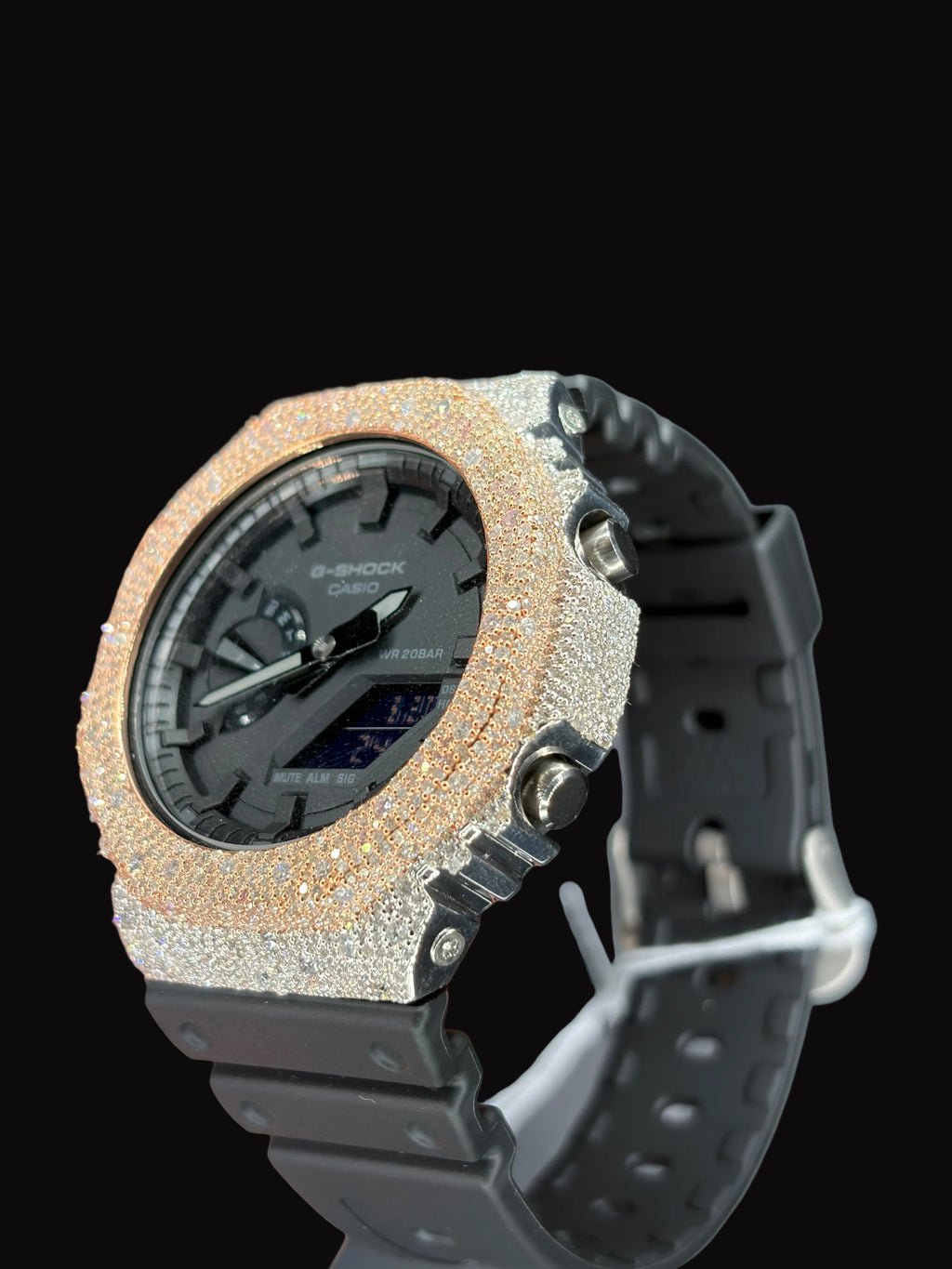 8CT Mosaic Set Natural Diamond G-Shock