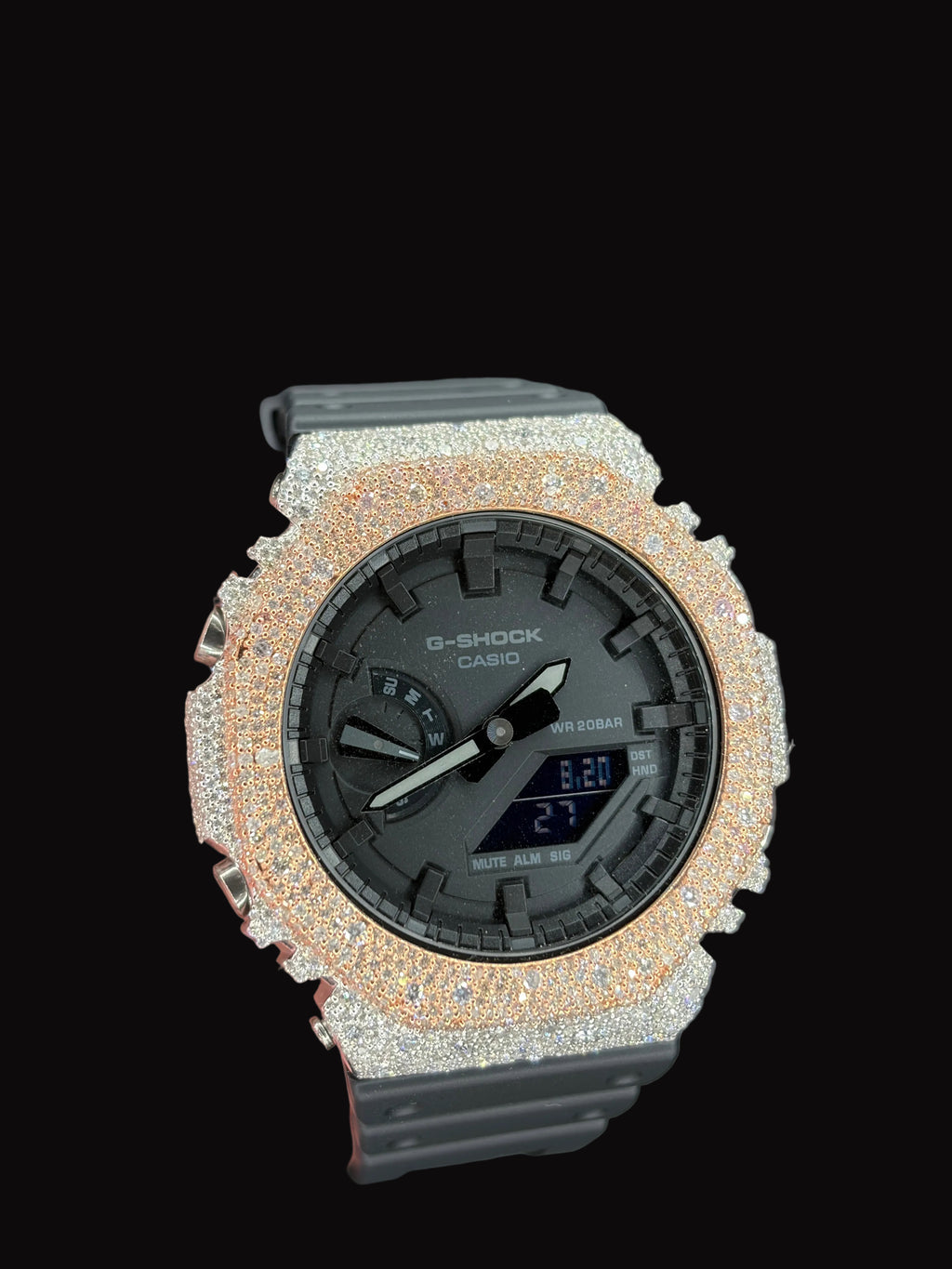 8CT Mosaic Set Natural Diamond G-Shock