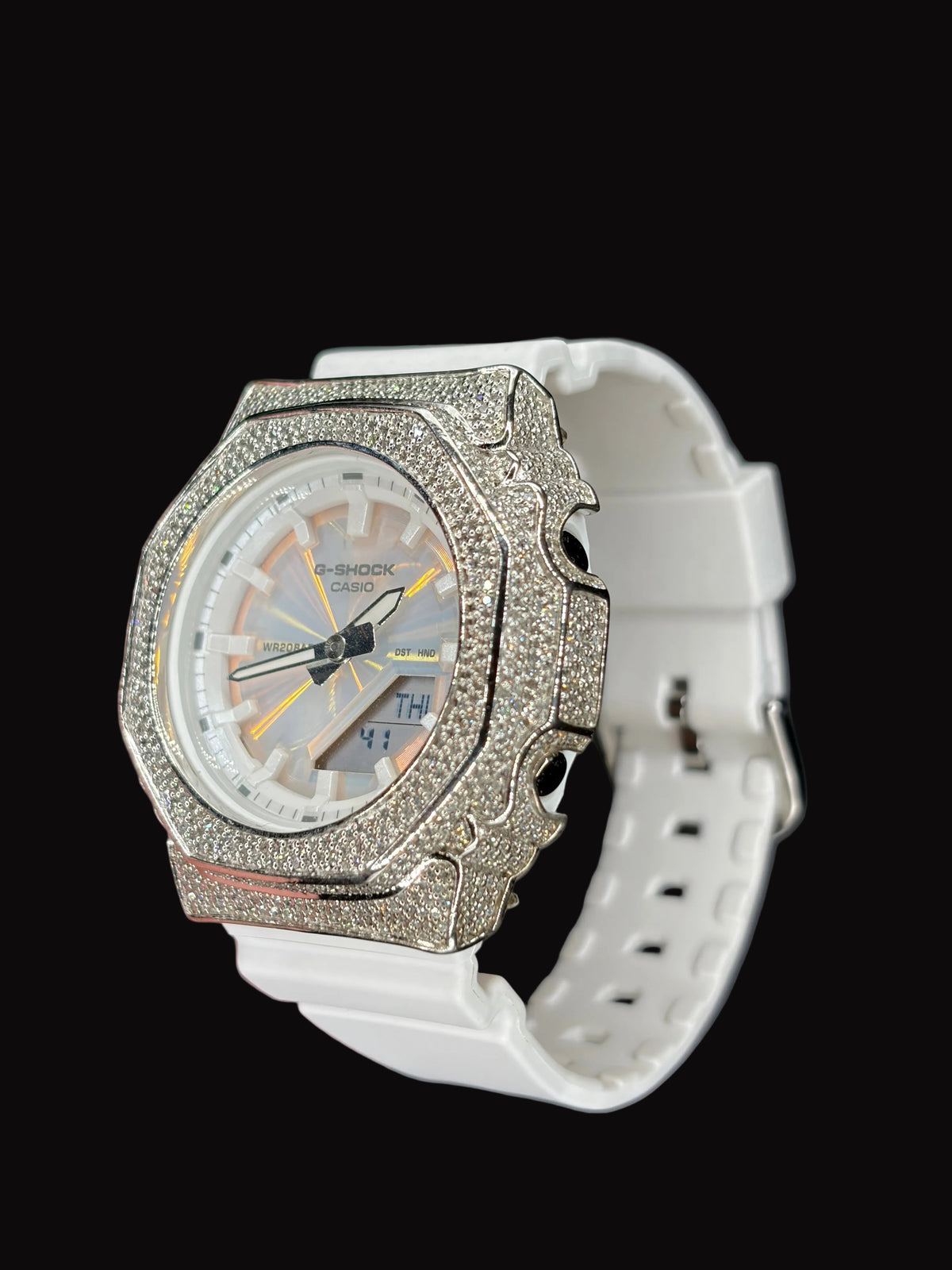 Natural Diamond G-Shock 5CT (Smaller Face)