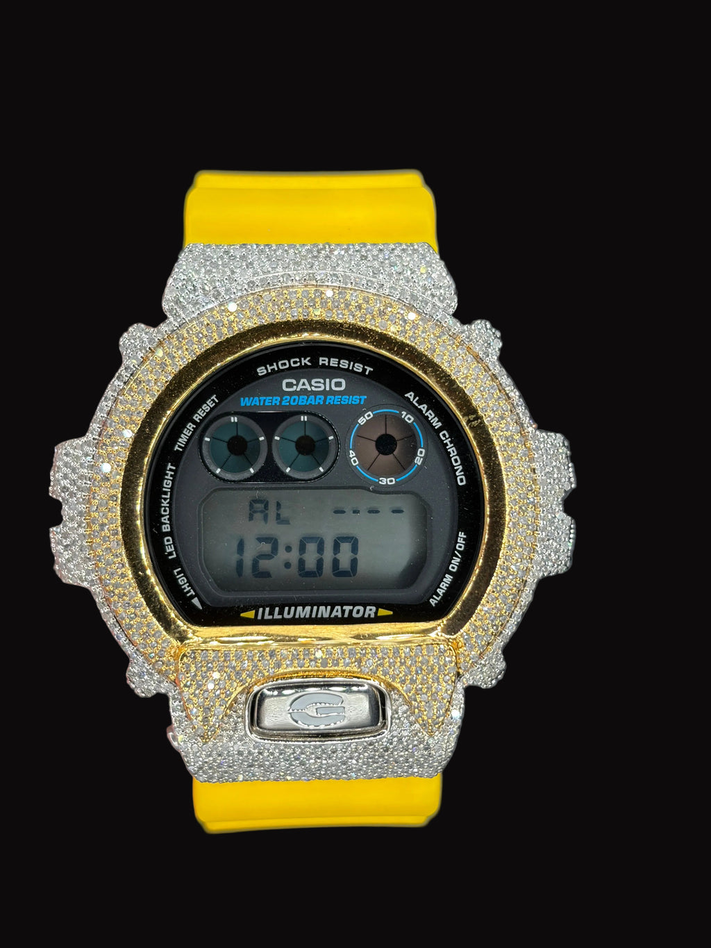 Natural Diamond G-Shock 5.5CT