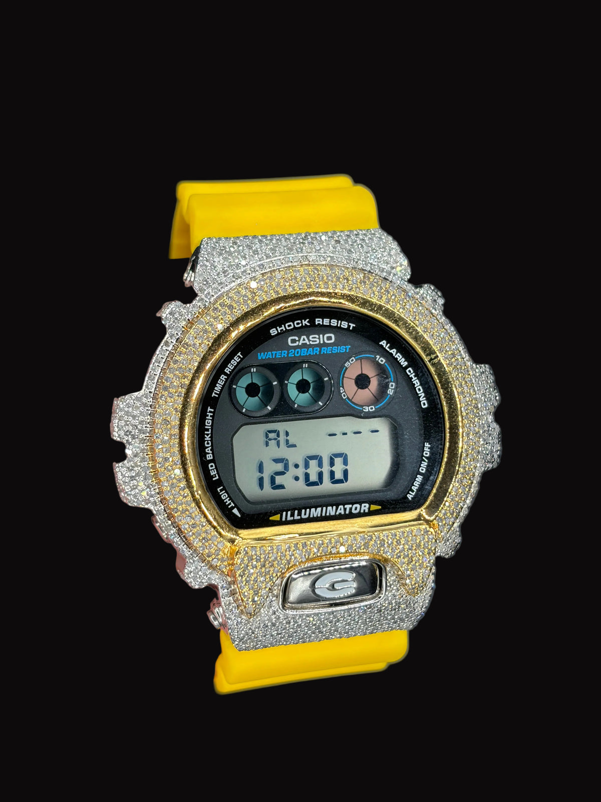 Natural Diamond G-Shock 5.5CT