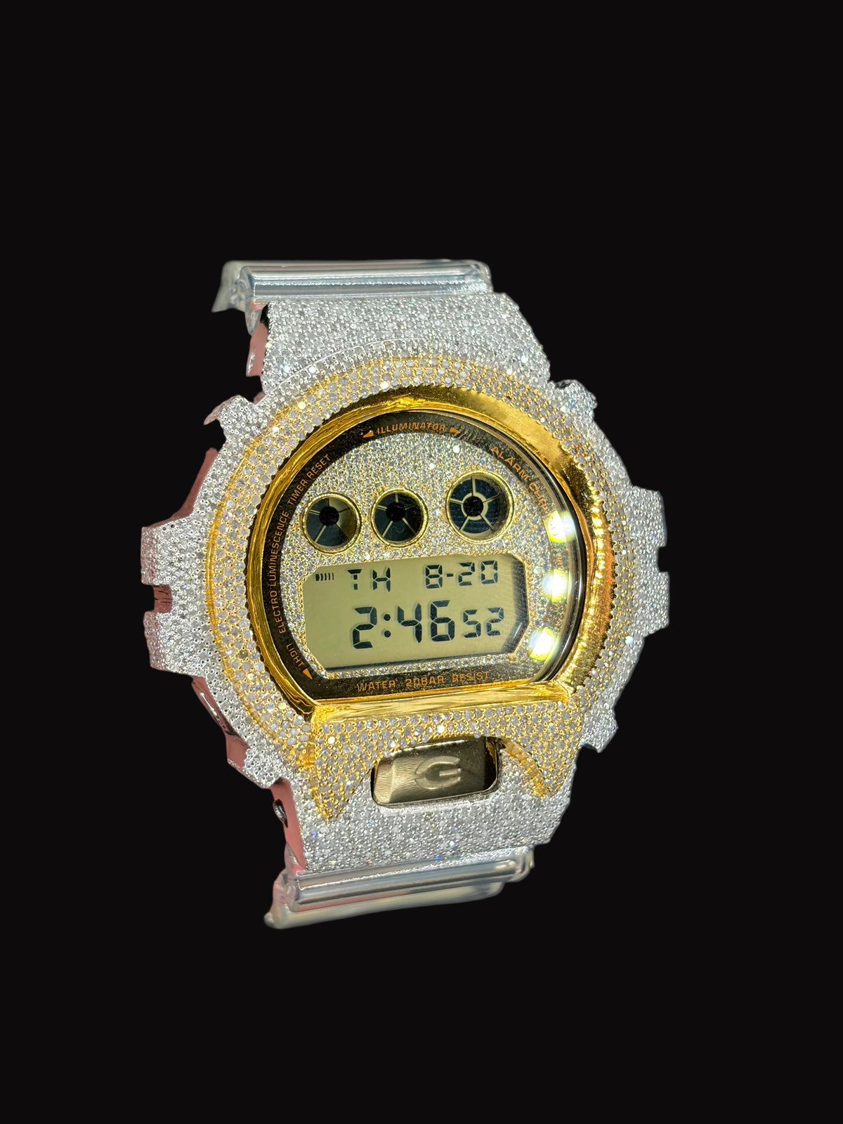 Natural Diamond G-Shock 8CT