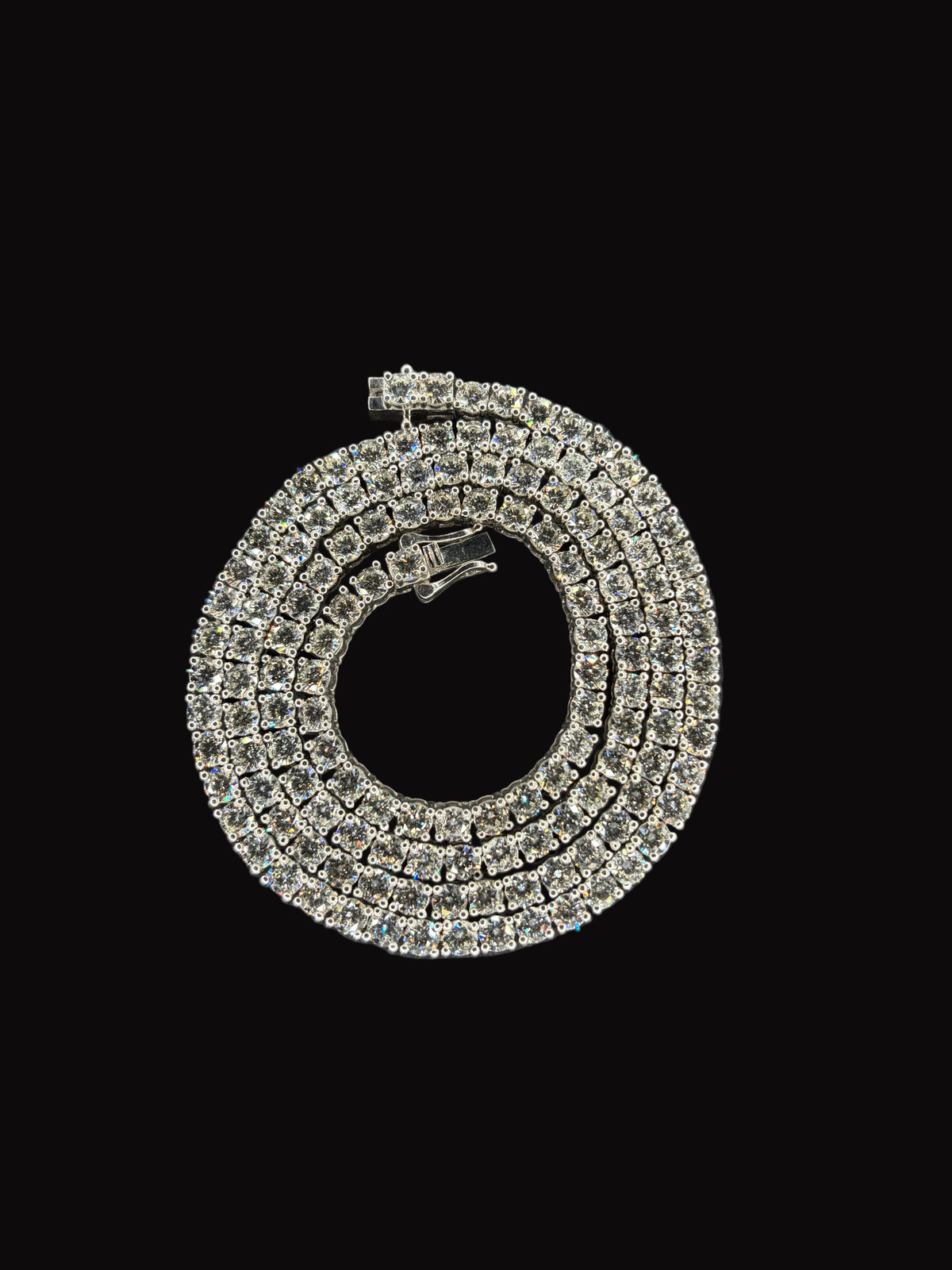 25 Pointer Lab Diamond Tennis Chain