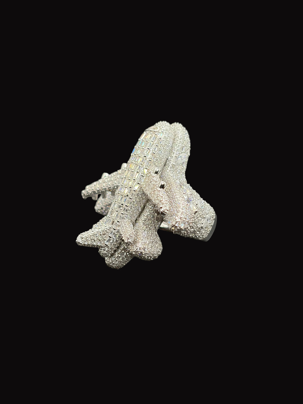 Custom Moissanite Diamond Ring