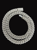 12MM Lab Diamond Cuban Chain