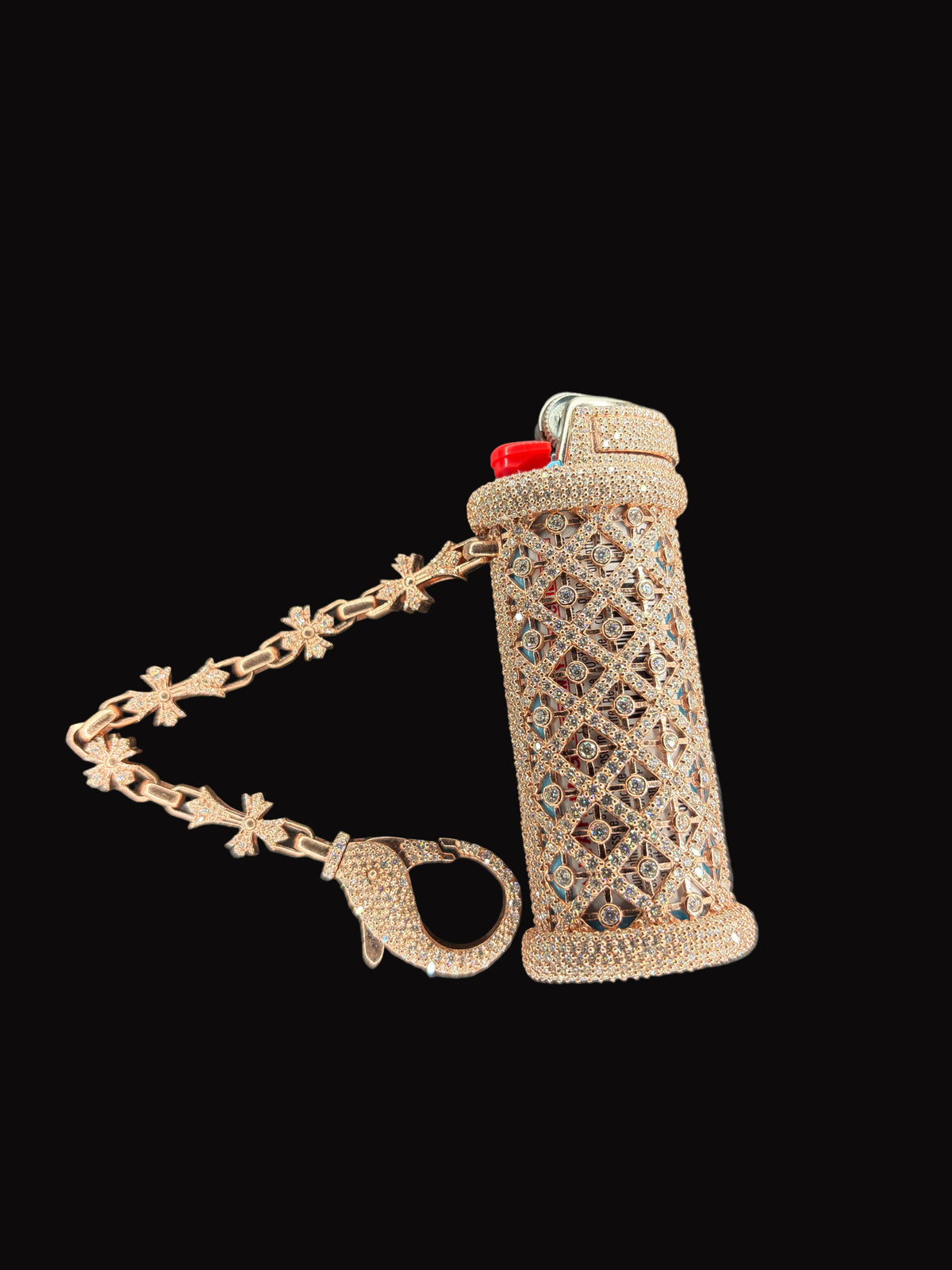 Moissanite Diamond Lighter Case