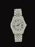 36MM Natural Diamond Rolex Datejust AM Band
