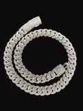 16MM Mosaic Set Moissanite Diamond Cuban Link
