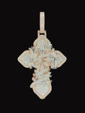 3" Moissanite Diamond Cross